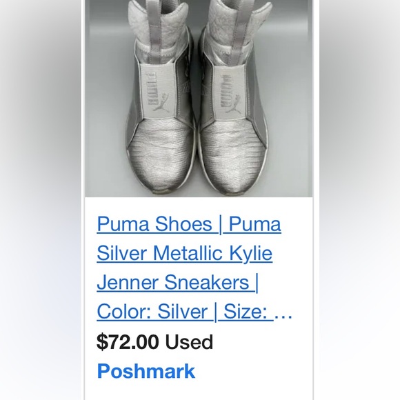 PUMA Fabulous ‘Fierce Metallic’ High Top Sneakers : Function & Fashion 🔥🔥🔥 - Picture 13 of 13